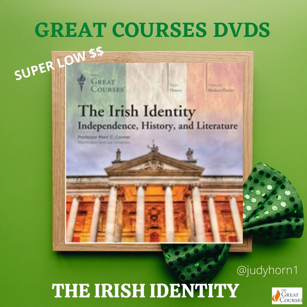 GREAT COURSES DVD Learning  THE IRISH IDENTITY video